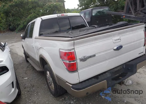 2013 Ford F-150 King Ranch из США, поврежденный, VIN 1FTFW1CF9DKF65761